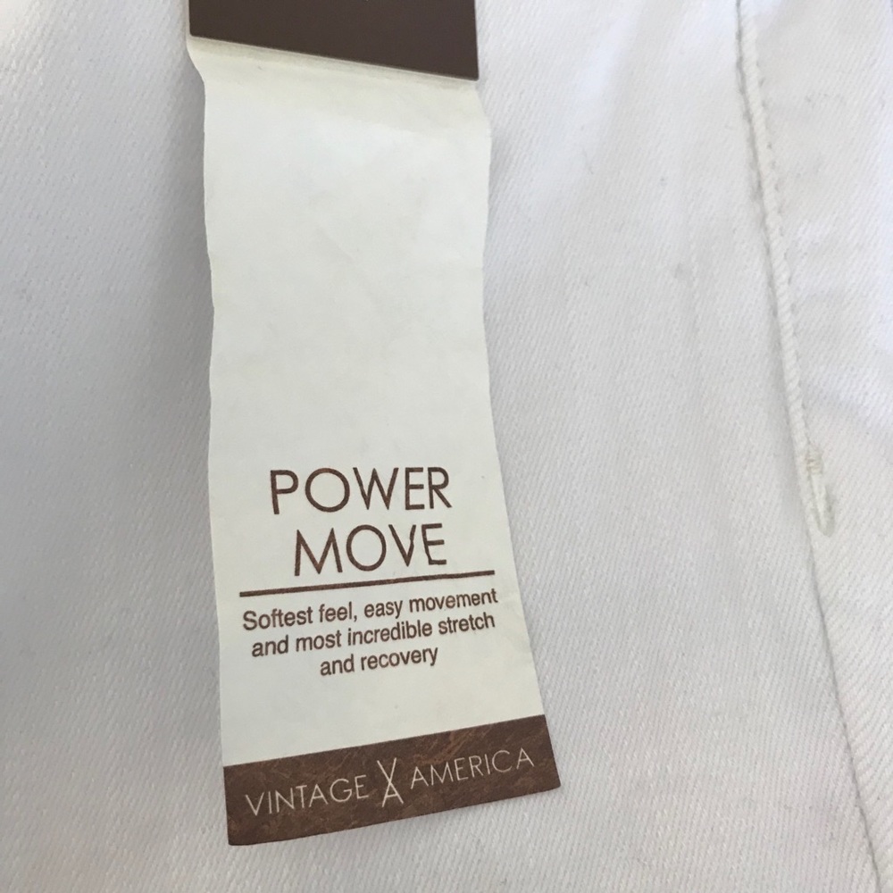 White Skinny Ankle Jeans, Women's Size 16 NWT - Picture 6 of 6